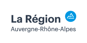 Logo région auvergne rhône-alpes la tete a l'envers val cenis haute maurienne vanoise savoie